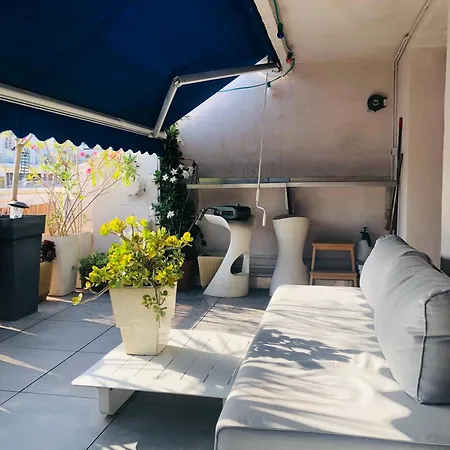 Joliette Panier, Vue Et Terrasse T1 Apartament Marsylia