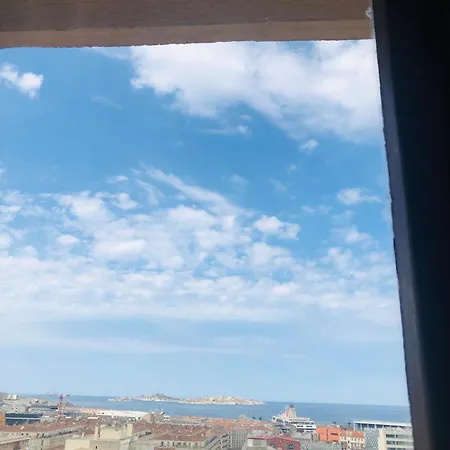 Joliette Panier, Vue Et Terrasse T1 * Marseille